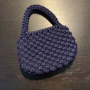 Retro Homemade Cord Purse